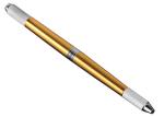 Stainless Steel Manual Tattoo Pen For Eyebrow With Non-Skid Grip