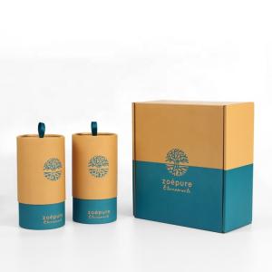 Wholesale OEM Eco Friendly Paper Tube Packaging mattelaminated Multifeature from china suppliers