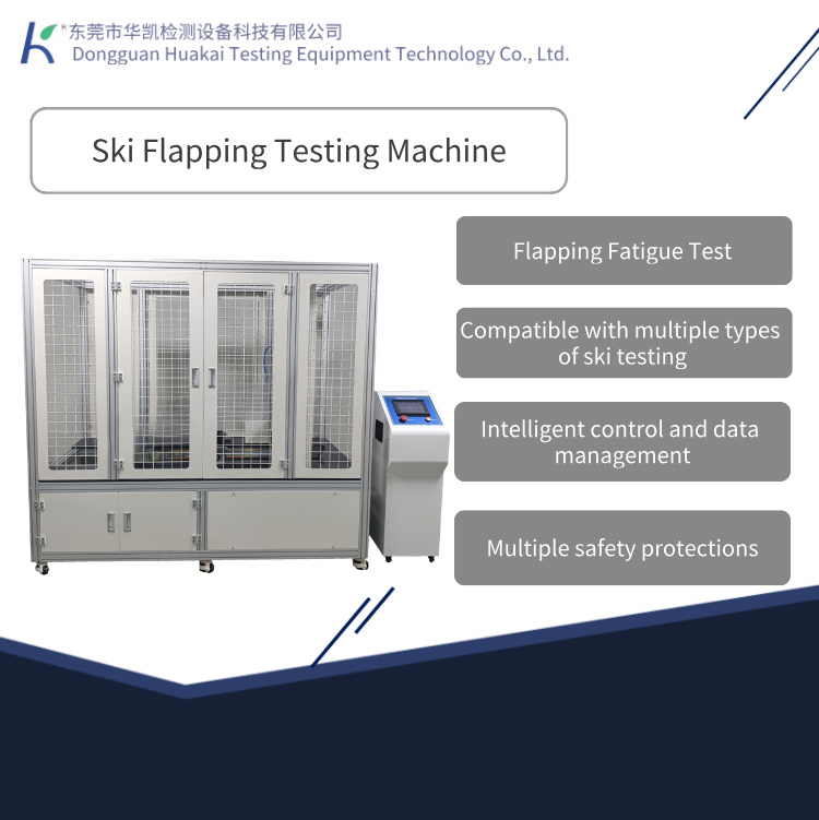 PLC Controlled Ski Slapping Fatigue Testing Machine Ski and Snowboard Impact Durability Tester