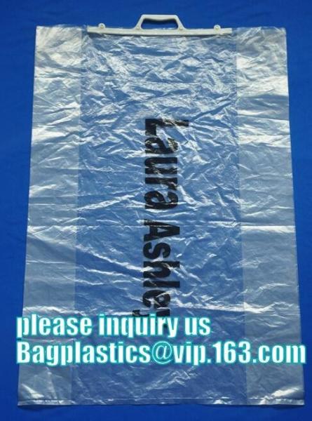 Plastic manufacturer best price custom made drawstring plastic dry cleaning