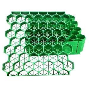 Wholesale HDPE Grass Grid Manufacturer Plastic Gravel Paver Grid Grass Grid for Driveway and Parking Green Black Color from china suppliers