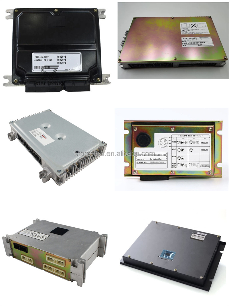 Construction Works Excavator Computer Parts Engine Computer Board ECU Controller for Komatsu Volvo Doosan Hitachi Hyundai