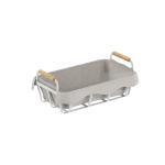 Dinner Baskets For Serving Fruit Bowl Basket Storage For Kitchen Table Metal