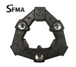 Pump Quick Coupler 4AS Flexible Rubber Coupling