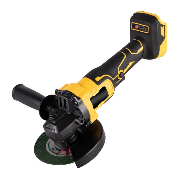 21V 100mm Brushless 2.0Ah Battery-Powered Cordless Electric Angle Grinder with Trigger Switch for DIY Polishing Projects