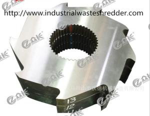 Wholesale Durable Plastic Shredder Replacement Parts , Good Toughness Plastic Shredder Blades from china suppliers
