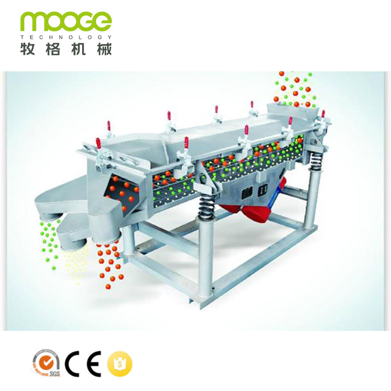 Sorting Plastic Auxiliary Machinery 700mm Linear Vibrating Screen For Plastic Pellet