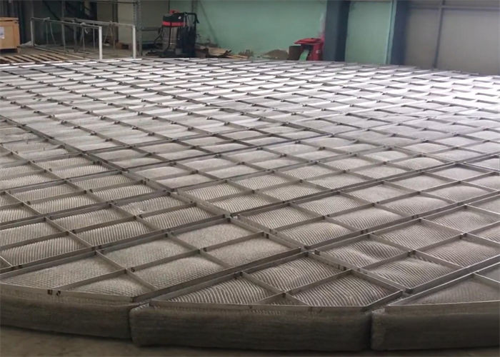 High Efficiency 316l Wire Mesh Demister Salt Resistance Easy To Install