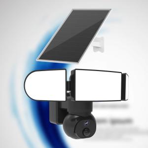 Wholesale Battery Capacity 19200mAh Solar Floodlight Camera Waterproof IP65 Two Way Audio from china suppliers