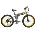 35km/H Fat Tire Folding Electric Bike Downtube Battery ROSH Approved