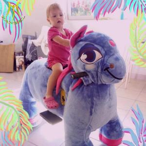 Wholesale Hansel Kids and adult entertainment equipment stuffed animal scooter for children from china suppliers