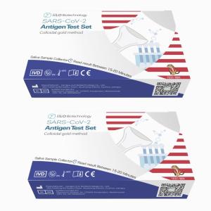 Wholesale 15 - 20 Minutes 99% Accuracy Saliva Antigen Test Kit Saliva Sample Collector Malaysia from china suppliers
