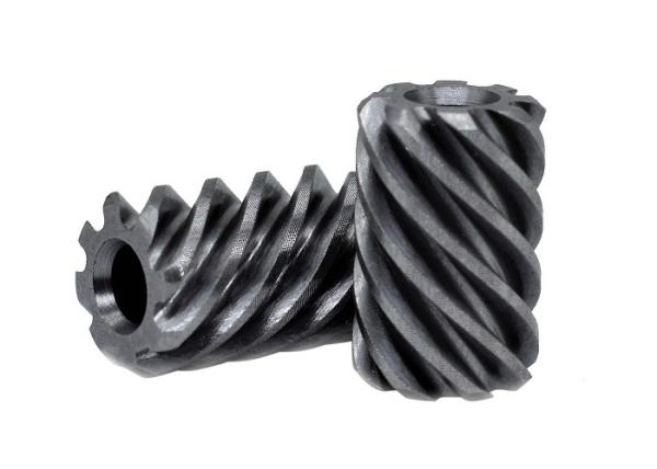 45° Helix Angle Steel Worm Gear 8 Teeth Steel Helical Pinion AGMA 7 For Gear