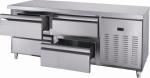 2 Doors / 3 Doors Commercial Under Counter Refrigerator For Chicken With