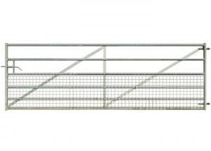 Wholesale Hot Dipped Galvanised Field Gates , Adjustable Hinges Heavy Duty Farm Gates from china suppliers