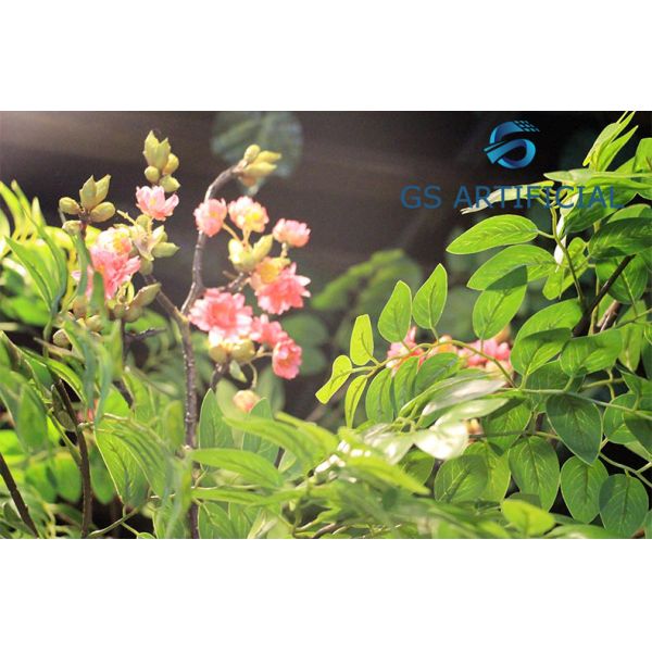 ODM Artificial Decorative Trees Lagerstroemia Indica Plastic Money Tree Plant