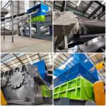 Engine Wheel Aluminum Shredder Waste Recycling Dual Shaft Shredder
