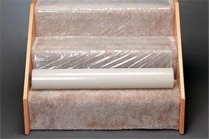 Wholesale 80 Micron Non Slip 600ft Plastic Carpet Protector Film For Stair from china suppliers