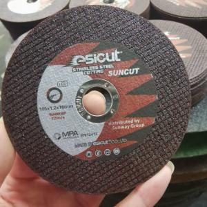 Wholesale Red D105x1.2x16mm Stainless Steel Cutting Discs OEM ODM Cut Off Wheel For Grinder from china suppliers
