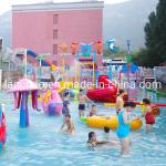Funny Water Park Equipment Interactive Water Aqua Park For Kids Family