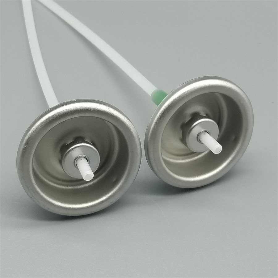 One Inch Plastic Stem Metered Aerosol Valve For Industrial Aerosol Applications