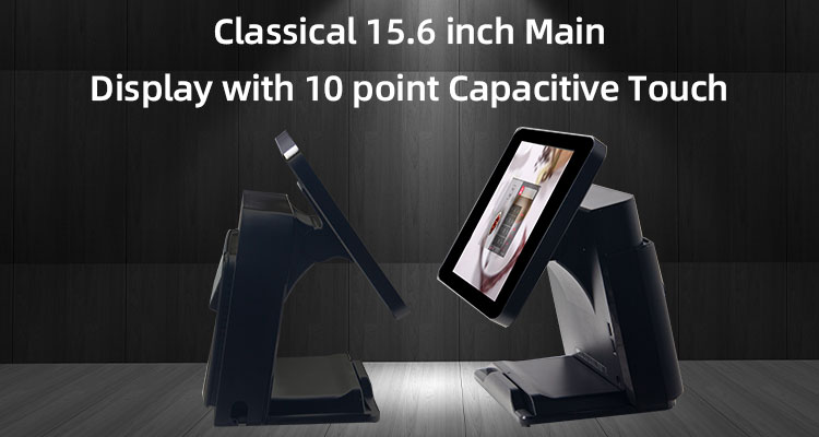 MSR Card Reader Optional 15"/15.6" Capacitive Touch Screen POS System for Retail Stores