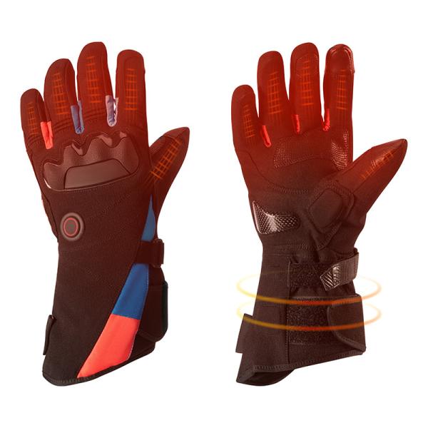 100% Polyester Waterproof Heated Gloves For Men Rechargeable For Outdoor Sports