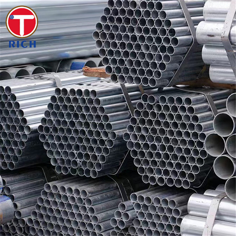 Galvanized Fence Pipe DN15 - 200 Hot Dip Galvanized Steel Pipe Q235B For Guardrail Handrail