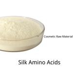 Hydrolyzed Cosmetic Amino Acids Silk Fibroin White Powder Silk Protein For Skin