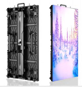 Wholesale 500x1000 die casting ultra thin&amp;fast installation outdoor P4.81 rental led display screen video wall from china suppliers