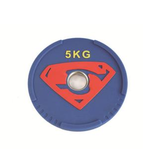 Wholesale Superman Competitive Barbell Pieces , Combination Barbell Pieces Gym PU Coated Barbell Pieces from china suppliers