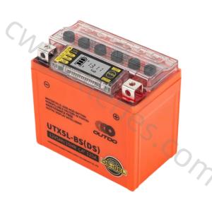 Wholesale OUTDO UTX5L-BS(DS) Motorcycle Lead-Acid Battery 12V 5Ah/10HR 125A Maintenance Free Replacement Accessories from china suppliers