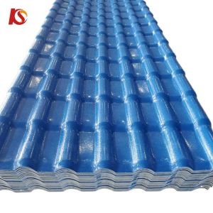 Excellent Anti-Load Performance S Tiles PVC Roofing Sheet with 10 Years Color Lasting and Durable Performance
