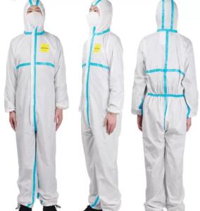 Wholesale Anti Virus Disposable Protective Suit Safety Wearing No Stimulus To Skin from china suppliers