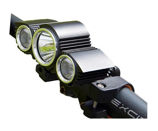 Far Close Range Bike Front Light Water Resistant , Powerful Bright Led Bike