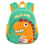 2 Sizes Toddler Kindergarten School Bags Dinosaur Childrens Backpack 3D Cartoon