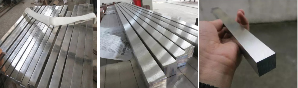 310S Solid Square Stainless Steel Metal Bars Antiwear Polished Surface