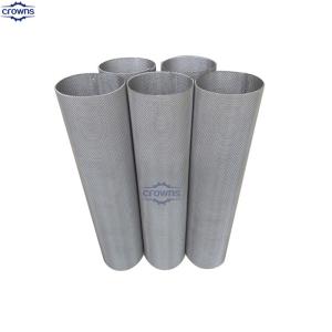 Wholesale stainless steel wedge wire slotted paper making pressure screen basket from china suppliers