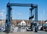 Marine Boat Hoist Crane 5 - 1000 Ton Customized Capacity