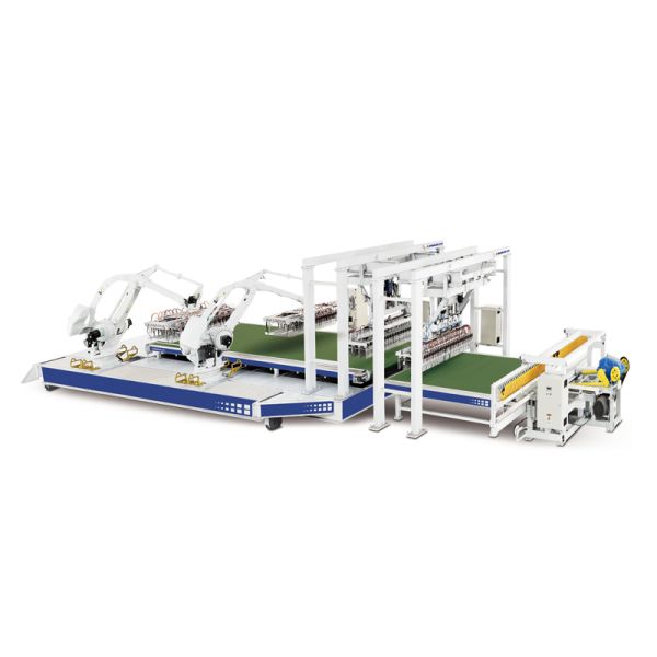 Automatic Brick Robot Stacker Machine with PLC Centralized Control, Frequency