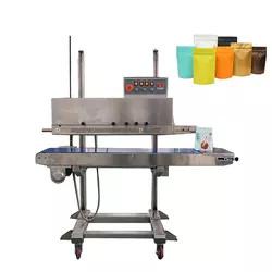 Wholesale Plastic Film Bag Zipper Bag Pouch Heat Sealing Machine With Nitrogen Filling from china suppliers