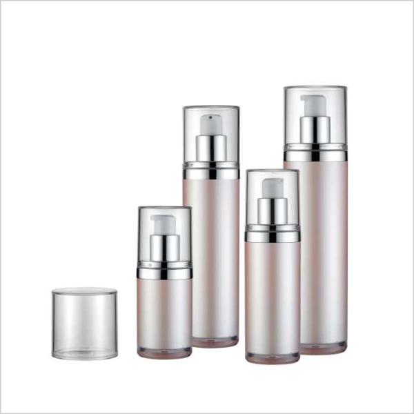 Double wall Luxury Airless Bottle Cosmetic Airless Pump Bottle Airless Lotion