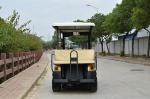 4 Wheel Drive 6 Seat Electric Golf Cars With Golden Color / Electrical Golf