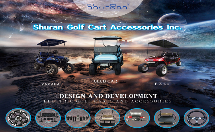 Universal Golf Cart Rear View Long Convex Inner Mirror
