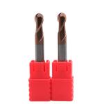 20mm Dia R10*20*40*20*100L 2 Flutes TiAISiN Carbide Ball Nose End Mill For