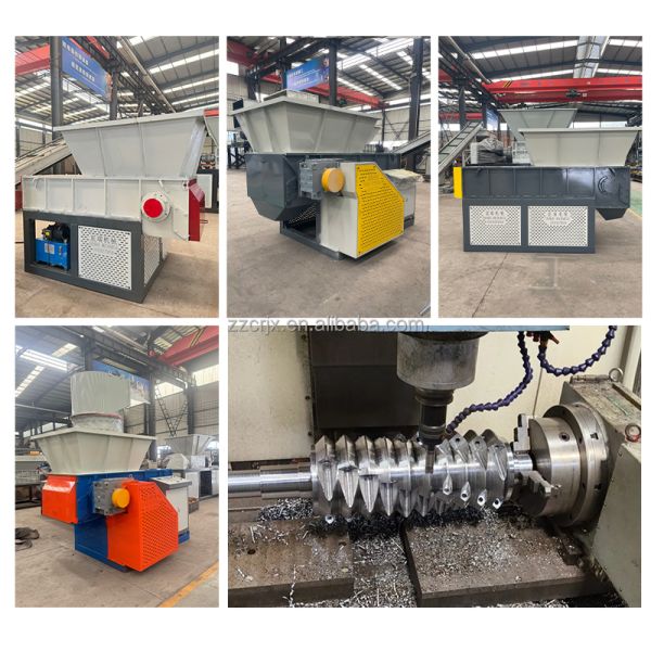 Heavy Duty Single Shaft Shredder | E-Waste Cable / PCB / Hard Disk Shredder