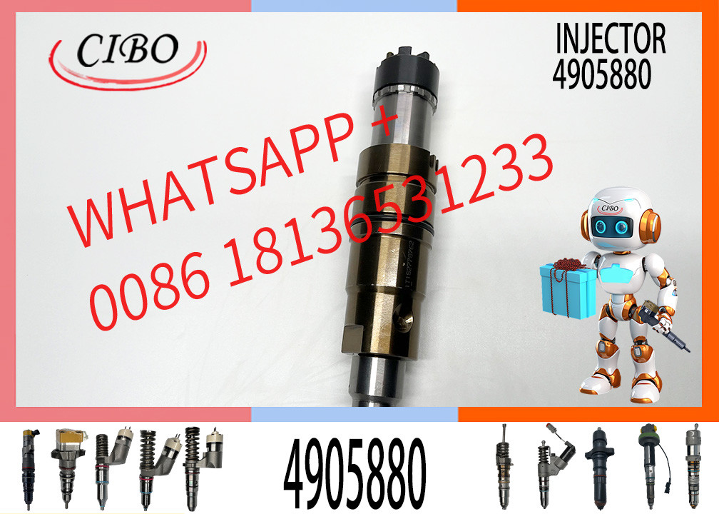 Series Truck Engine Parts Common Rail Injector Diesel Fuel Injectors 2872544 2031835 2030519 4905880