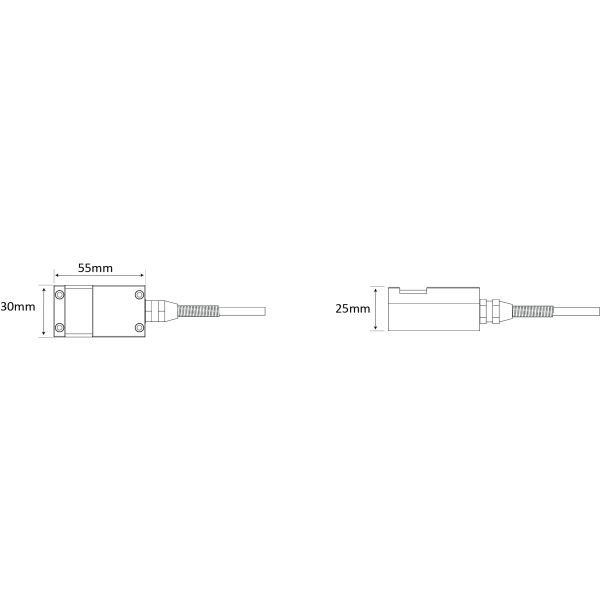 ST502 Clamp-on Ultrasonic Flowmeter with Transit-Time Technology IP65 Enclosure and RS485 Communication