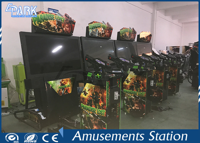2 Player Mini Kids Shooting Simulator Arcade Game Machine with 55 Inch Screen