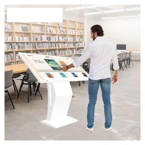 Wholesale Indoor or Outdoor Floor Standing Kiosk 65 inch LCD Advertising Display Screen from china suppliers